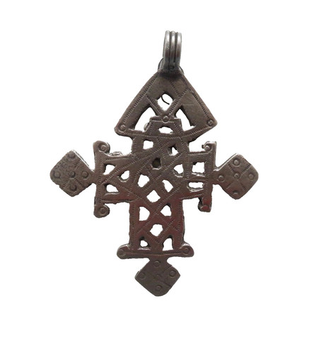 Ancienne croix copte - ancienne,
