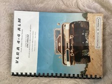 ANCIEN CATALOGUE PUBLICITAIRE AUTO MILITAIRE ARMÉE JEEP VLRA 4X4 ALM 112 PHOTOS