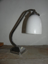 LAMPE ART DECO CHROMEE