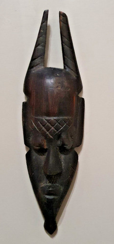 Masque africain bois - africain, sculpte