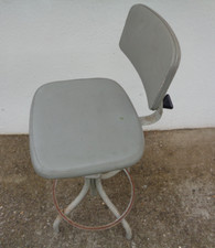 tabouret atelier vintage industriel Bauhaus Bienaise 50/60 Loft