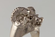 Bague argent sterling tête - argent,