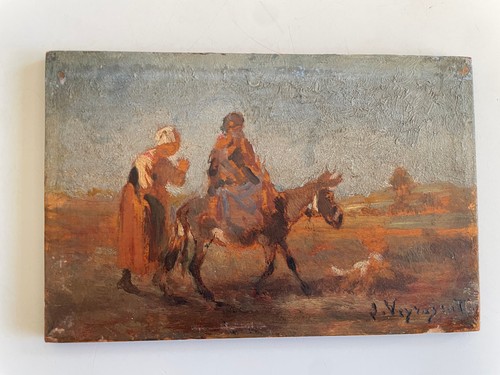 Petit tableau ancien jules - tableau, –