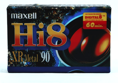 Maxell hi8 metal 60 min - maxell,