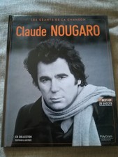 CLAUDE NOUGARO LES GEANTS DE LA CHANSON/LIVRE + CD + DOCUMENT COMME NEUF COMPLET