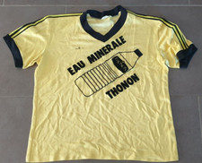 MAILLOT FOOT ANCIEN VINTAGE ADIDAS EVIAN THONON GAILLARD CROIX DE SAVOIE