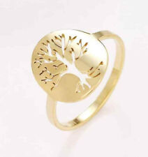 Bague arbre de vie acier