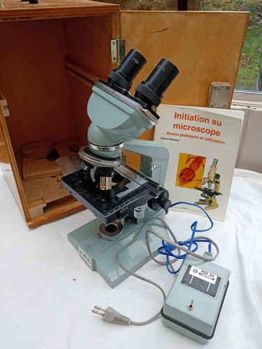 Ancien microscope xsz dans - microscope, 3a