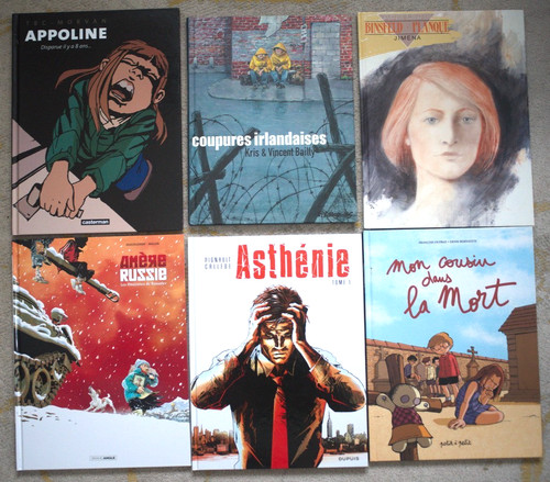 Lot albums en - 6, bd