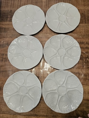 Assiettes huitres - 6,