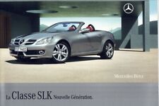 Catalogue Brochure Mercedes SLK R171 03/2008 France