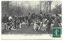 SPORT  CHASSE A COURRE  AVANT LE DEPART