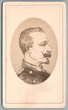 CDV 1870 Russie Général Tcherniaïev Conquête Asie centrale Turkestan Черняев