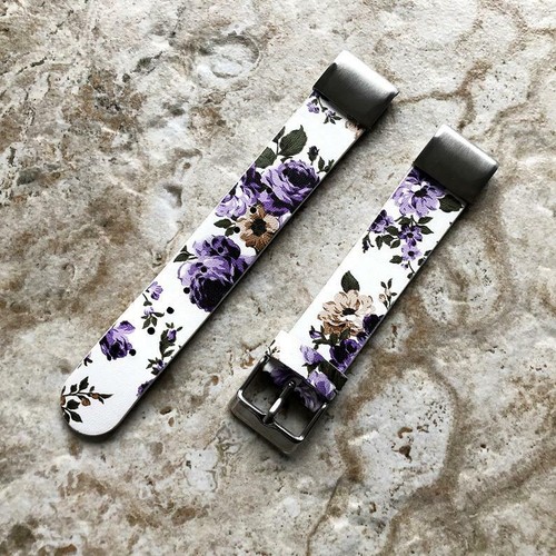 Violet floral fl4 - floral, cuir