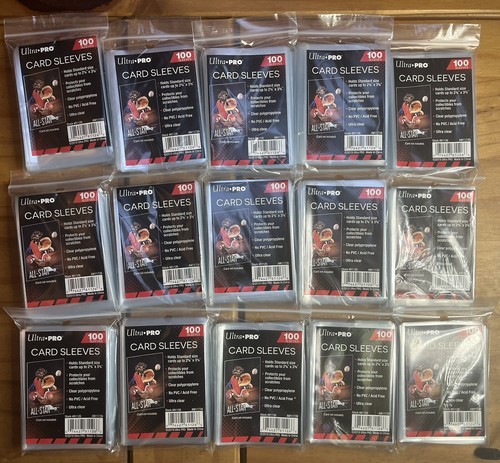 100 protèges cartes lot 15 - protèges, de