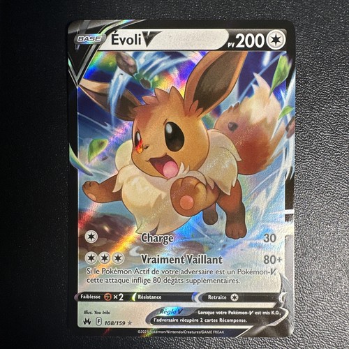 Carte pokémon evoli - carte,