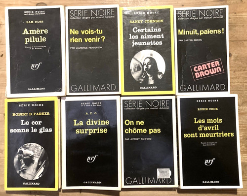 Lot série noire - lot, 8