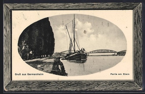 Carte postale germersheim - carte,