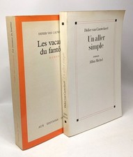 Les vacances du fantôme + Un aller simple --- 2 livres | Etat correct