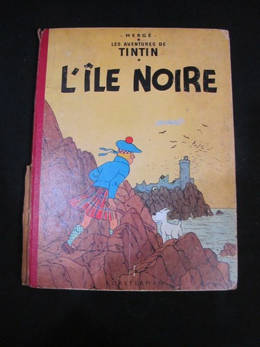 Tintin ile noire - -, l'ile