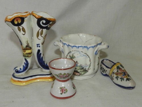 Lot bouquetière et sabot - bouquetière,