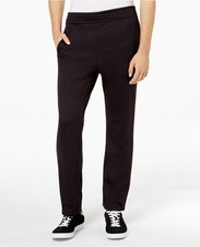 NEW MENS INC INTERNATIONAL CONCEPTS DESCENDANTS SIDE STRIPE BLACK TRACK PANTS XL