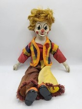 XC- Poupée Clown Vintage
