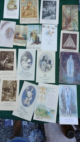 Lot images pieuses - lot,