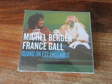 MICHEL BERGER  FRANCE GALL  -- QUAND ON EST ENSEMBLE  -  BEST OF   / COFFRET