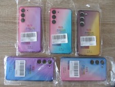 Lot de 5 coques silicone de téléphone pour SAMSUNG galaxy S23