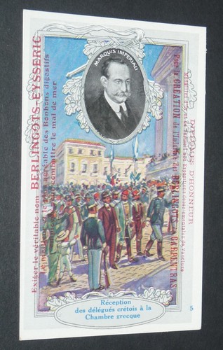 Chromo 1912 1913 berlingots - chromo,