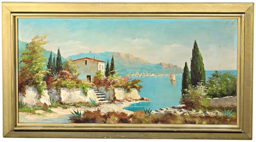 Méditerranéen paysage maison - méditerranéen,