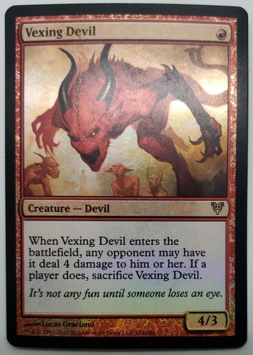 Mtg magic vexing devil - magic,