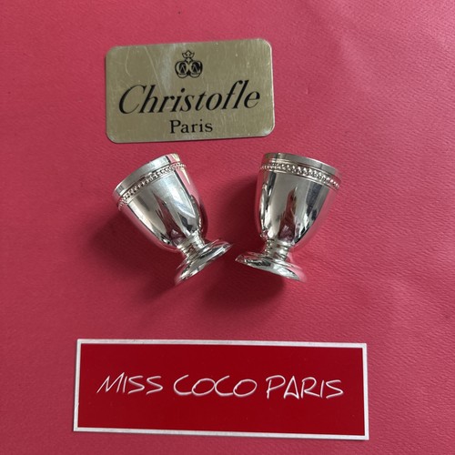 Coquetiers christofle perles - 2,