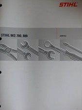 MANUEL ATELIER DE RÉPARATION TRONÇONNEUSE  STIHL MS780 MS880
