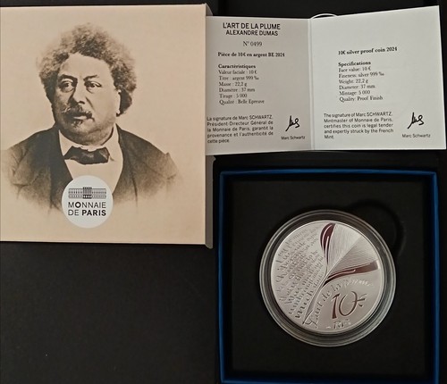 Monnaie alexandre dumas - alexandre,