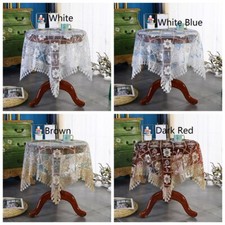 Transparent dentelle nappe - transparent,