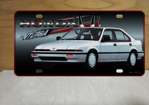 Honda integra plaque alu - honda,
