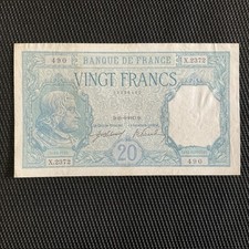 FRANCE: 20 Francs Bayard 21/06/1917, F11-02, SUP/XF 🇫🇷