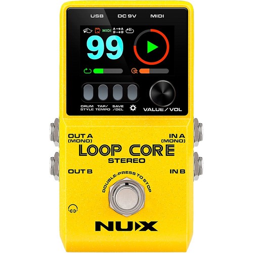 Nux loop core stereo - stereo, looper