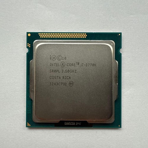 Cpu core 3770k - i7, socket