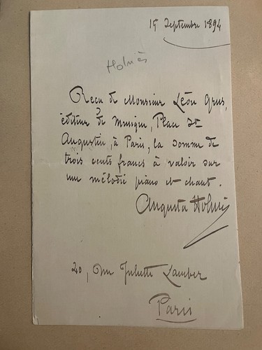 Augusta holmès compositeur - augusta,
