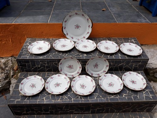 Service dessert assiettes - dessert,