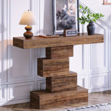 Console design en bois massif