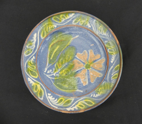 Ancienne assiette terre - assiette,