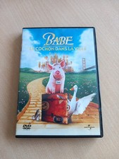 DVD Babe : Le cochon dans la ville. Rayé Mais Fonctionne 