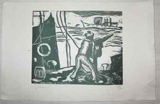 JEAN LEDUC GRAVURE SUJET : LA