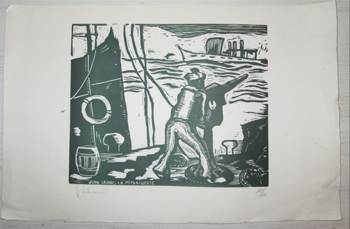Jean leduc gravure sujet la - sujet, :