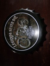 Capsule murale décorative " Legends never die - motor speed king company"