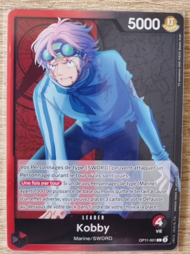 Carte one piece kobby - one,